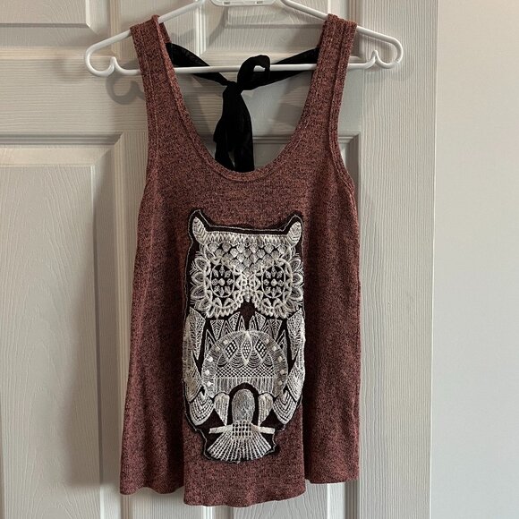 Poetry Owl tank - Picture 1 of 3